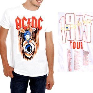 AC/DC T-Shirt Fly On The Wall Tour metal rock Official T-Shirt XL NWT
